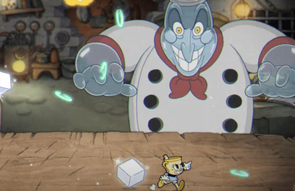 Cuphead DLC Final Boss Chef Saltbaker