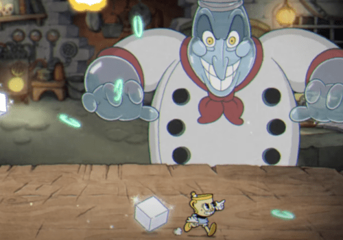 Cuphead DLC Final Boss Chef Saltbaker