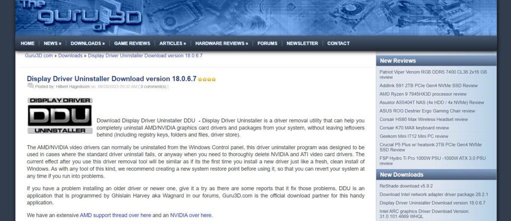 How To Fix “Installation Cannot Continue An Error Occurred” On GeForce Experience 3 DDU for Installation Cannot Continue An Error Occurred