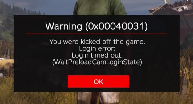 How To Fix DayZ Error 0x00040031 Login Error Login Timed Out 1 Dayz Error 0x00040031 Login Error Login Timed Out