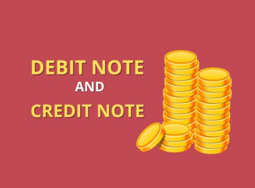 Debit Note and Credit Note