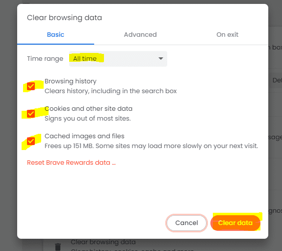 How To Fix Deezer Keeps Logging Out 3 Deezer Keeps login Clearing browaing data