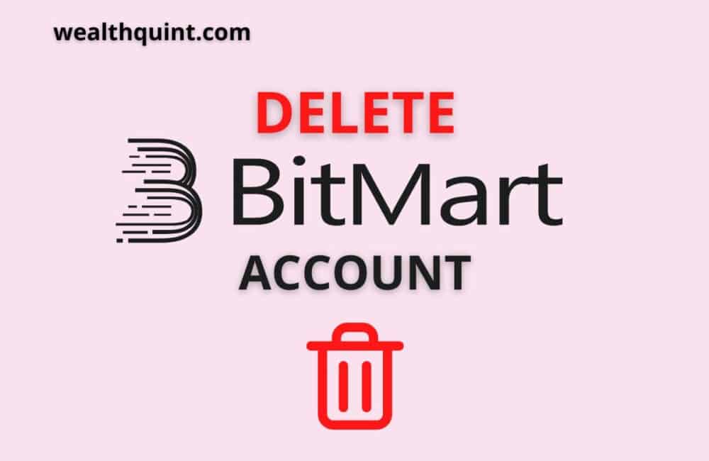 Delete Bitmart account
