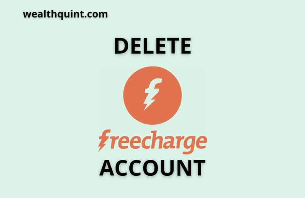 Delete Freecharge account