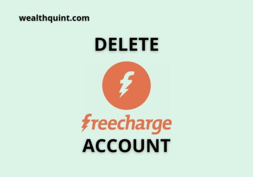 Delete Freecharge account