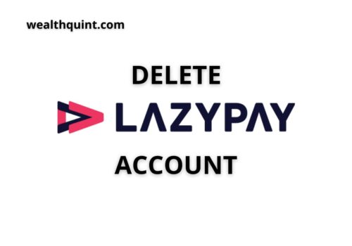 Delete Lazypay account