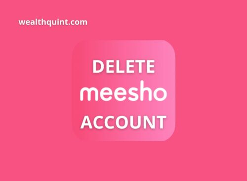 Delete Meesho Account