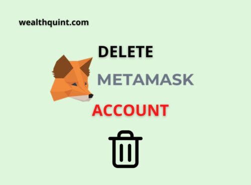 Delete MetaMask Account