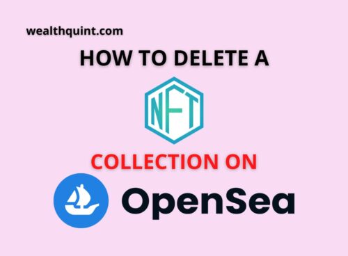 Delete NFT Collection on opensea