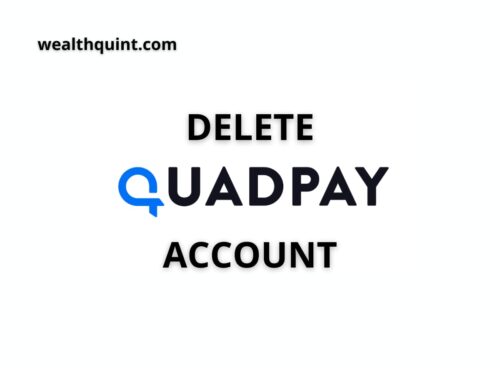 Delete Quadpay account