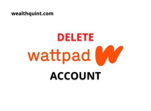 Delete Wattpad account