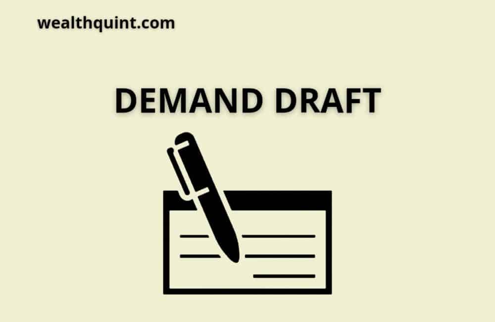 What is Demand Draft & How to Cancel Demand Draft? 1 Demand draft