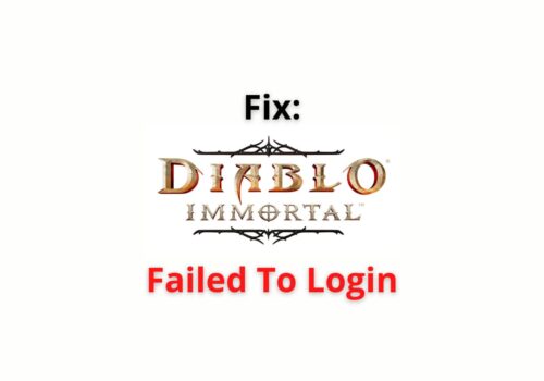 Diablo Immortal Failed To Login
