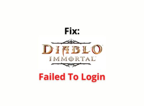Diablo Immortal Failed To Login