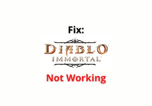 Diablo Immortal Not Working