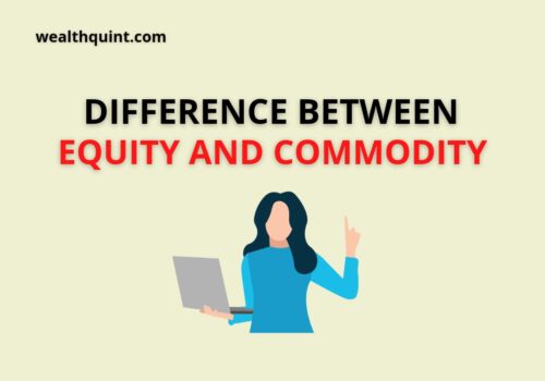 Difference between equity and commodity