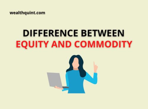 Difference between equity and commodity