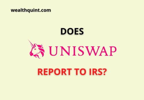 Does Uinswap Report to IRS