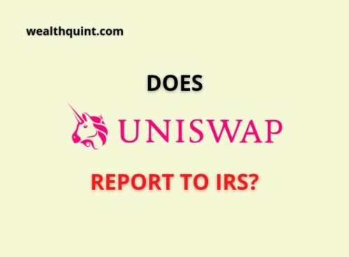Does Uinswap Report to IRS