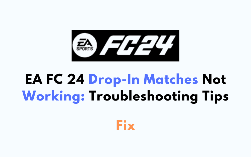 EA FC 24 crossplay not working - Potential fix and solutions