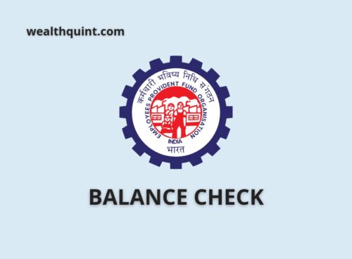EPFO balance check