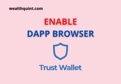 Enable Dapp Browser trsut wallet
