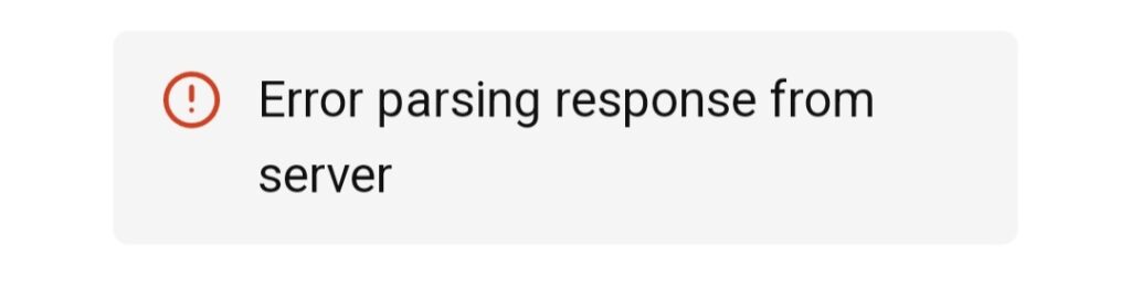 How To Fix “Error Parsing Response From Server” On Nike 1 Error Parsing Response From Server on Nike