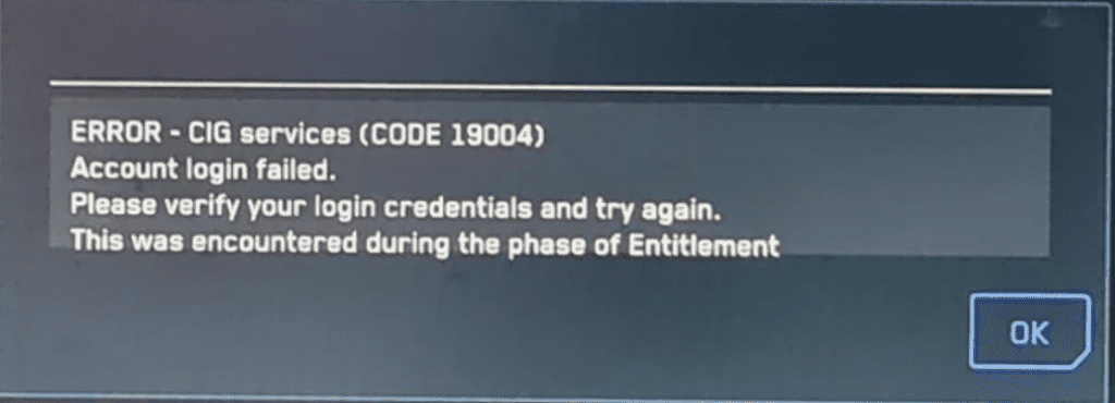 How to Fix "Error code 19004" on Star Citizen 1 Error code 19004 Star Citizen