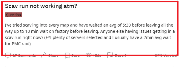 How to Fix Escape From Tarkov Scav Not Working 2 Escape From Tarkov Scav Not Working