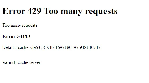 How To Fix Etsy 429 Too Many Requests 2 Etsy 429 too many requests error