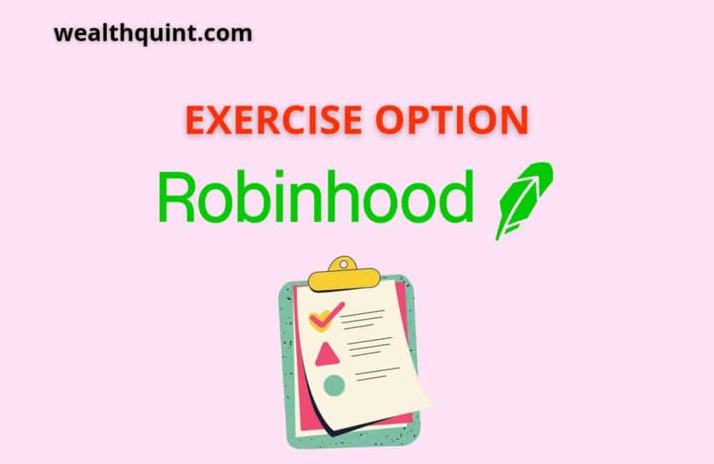 Excercise options Robinhood