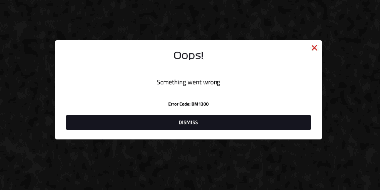 How to Fix F1TV Error Code BM1300 1 F1TV error code BM1300