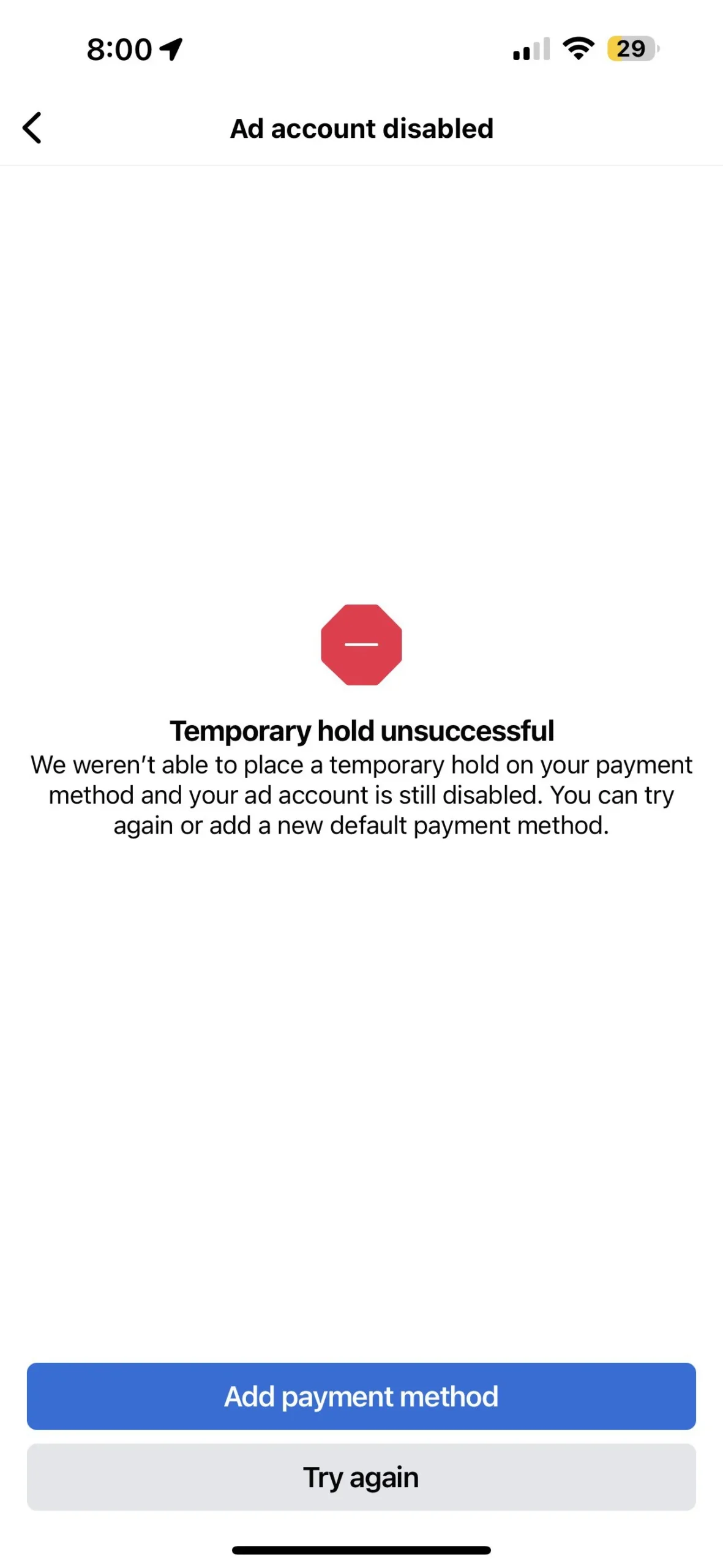 How To Fix Facebook Ad Account Disabled Temporary Hold Unsuccessful 1 Facebook Ad Account Disabled Temporary Hold Unsuccessful 1 scaled