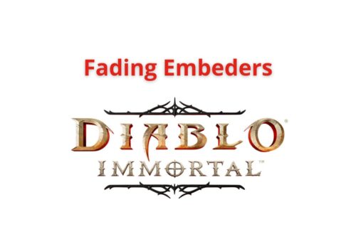 Fading Embeders diablo immortal