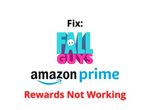 Fall Guys Amazon Prime Rewards Not Working