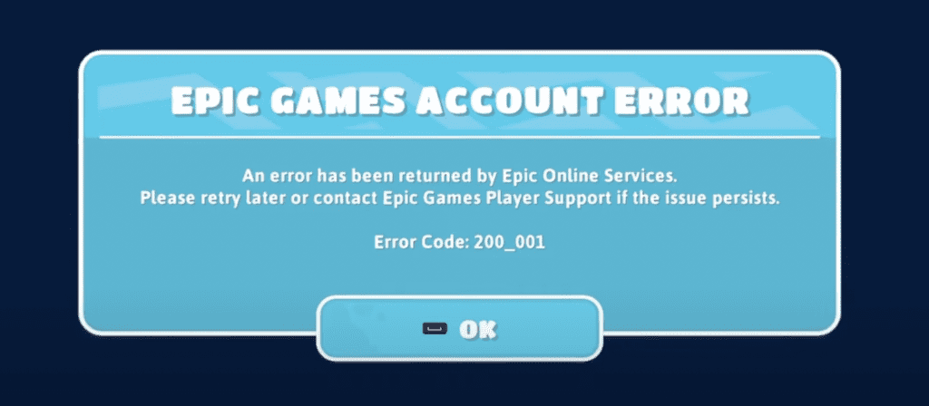Fix: Fall Guys Error Code 200_001 2 Fall Guys Error code 200_001