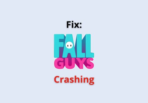 Fall Guys crashing