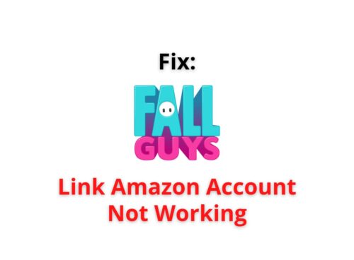 Fall Guys link amazon account not working