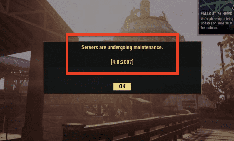 How to Fix Fallout 76 Error Code 4:8:2007 1 Fallout 76 Error Code 4 8 2007