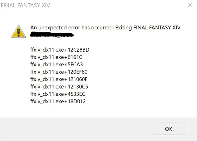 How to Fix Ffxiv_dx11.Exe Error 1 Ffxiv dx11.Exe Error 1