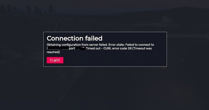 Fivem Curl Error Code 28