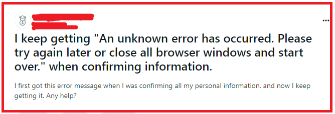 How To Fix An Unknown Error Has Occurred Please Try Again Later Or Close All Browser Windows And Start Over 2 Fix An Unknown Error Has Occurred Please Try Again Later Or Close All Browser Windows And Start Over