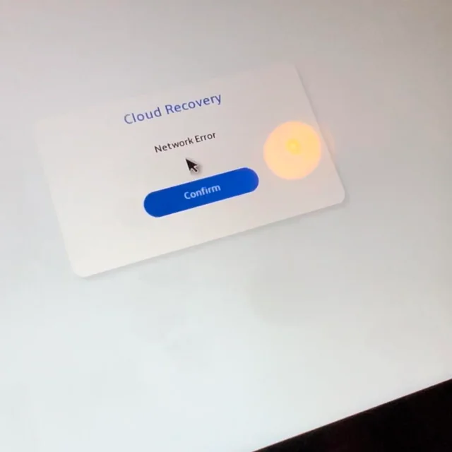 How To Fix ASUS Rog Ally Cloud Recovery Network Error 1 Fix Asus Rog Ally Cloud Recovery Network Error