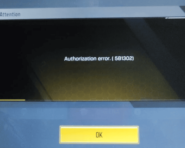How To Fix Call of Duty Mobile Authorization Error 5B1302 2 Fix Call of Duty Mobile Authorization Error 5B1302