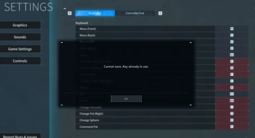 How To Fix "Cannot Save Key Already In Use" On Palworld 2 Fix Cannot Save Key Already In Use On Palworld