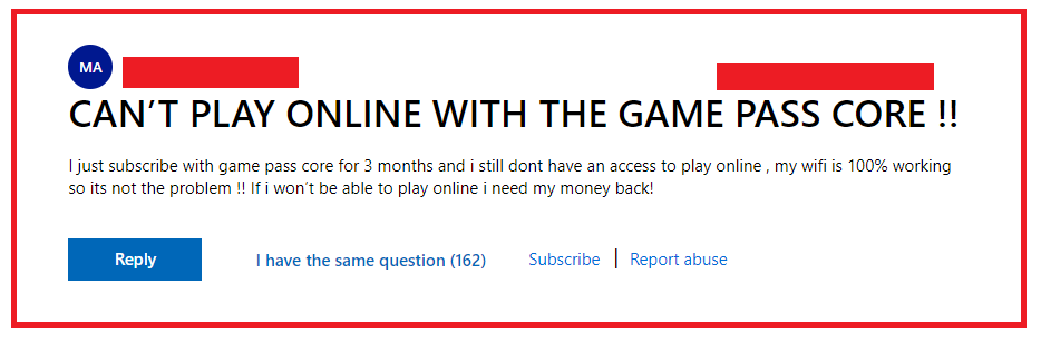 How To Fix Can’t Play Online With The Game Pass Core 2 Fix Cant Play Online With The Game Pass Core