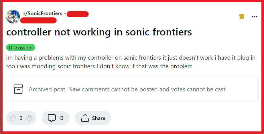 How To Fix Sonic Controller Not Working 1 Fix Controller Not Working On Sonic