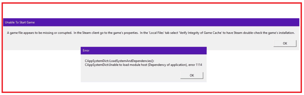 How To Fix Counter Strike 2(CS2) Error Code 1114 1 Fix Counter Strike 2CS2 Error Code 1114