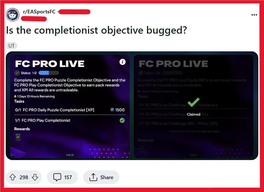 How To Fix FC Pro Daily Puzzle Completion Objective Not Complete 2 Fix Daily Puzzle Completion Objective Not Complete In FC Pro 1