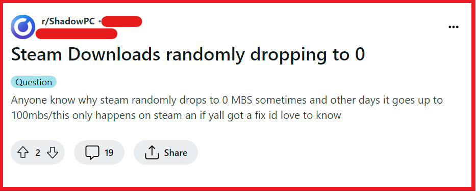 How To Fix Steam Download Speed Drops To 0 Issue 1 Fix Download Speed Drop To 0 Issue On Steam